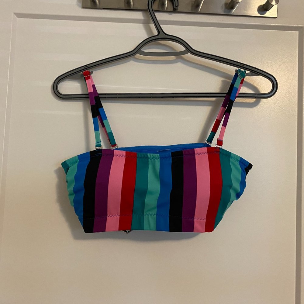 Old Navy Striped Bikini Top